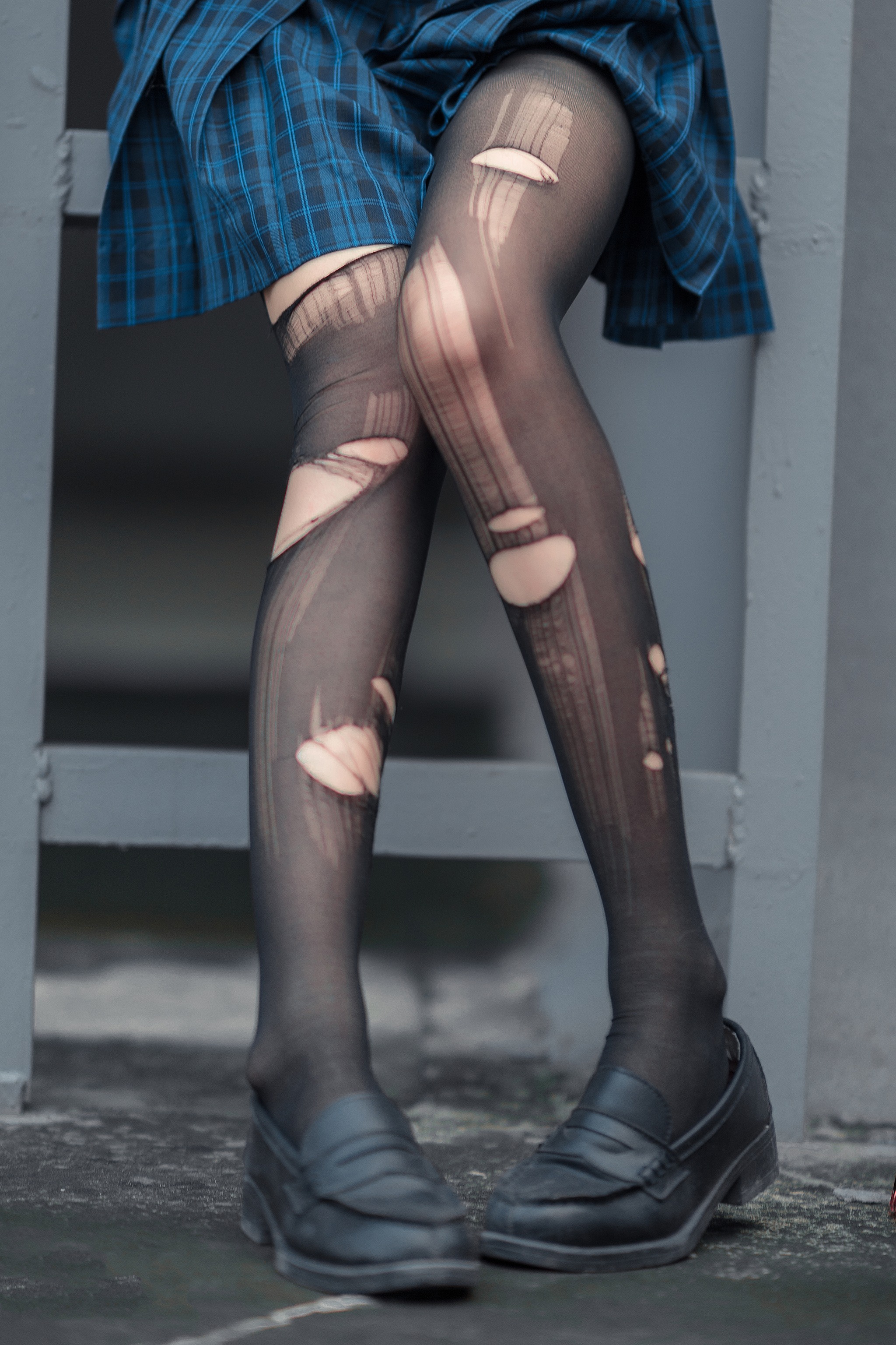 图片[1]-风之领域 – NO.215 JK制服少女 [44P]-XikXak